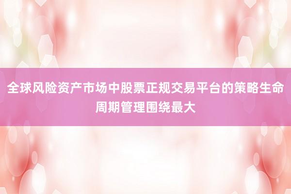 全球风险资产市场中股票正规交易平台的策略生命周期管理围绕最大